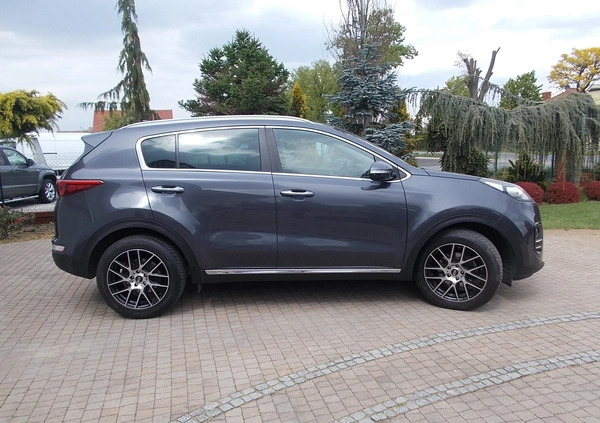 Kia Sportage cena 59800 przebieg: 133000, rok produkcji 2016 z Leszno małe 781